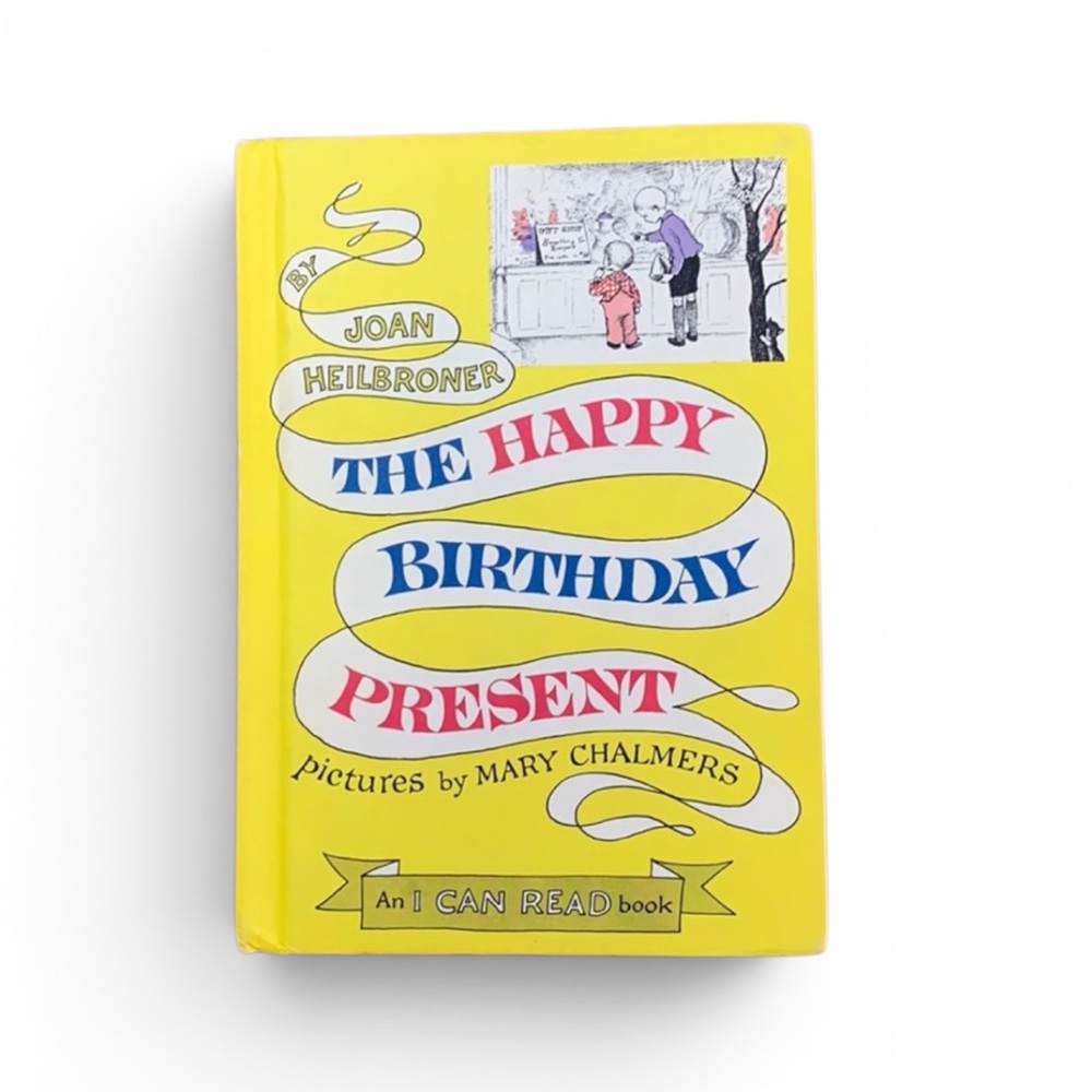 The Happy Birthday Present by Joan Heilbroner | Vintage I Can Read Hardcover